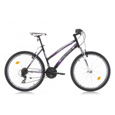 Bicicleta Robike Cougar Lady 26" negru/mov/alb 46cm 2016